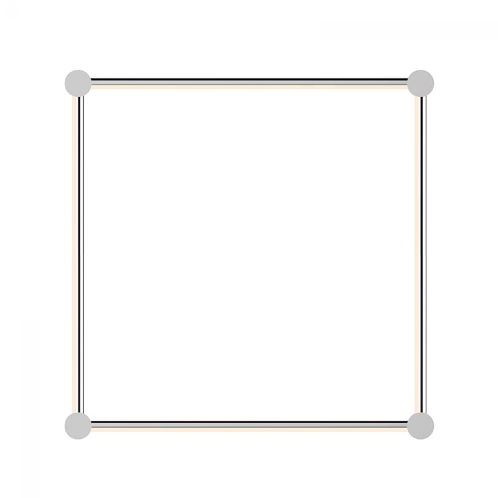 24" Square LED Wall Bar