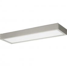 Progress P300304-009-CS - Everlume LED 16-inch Brushed Nickel Modern Style Bath Vanity Wall or Ceiling Light with Selectable 3