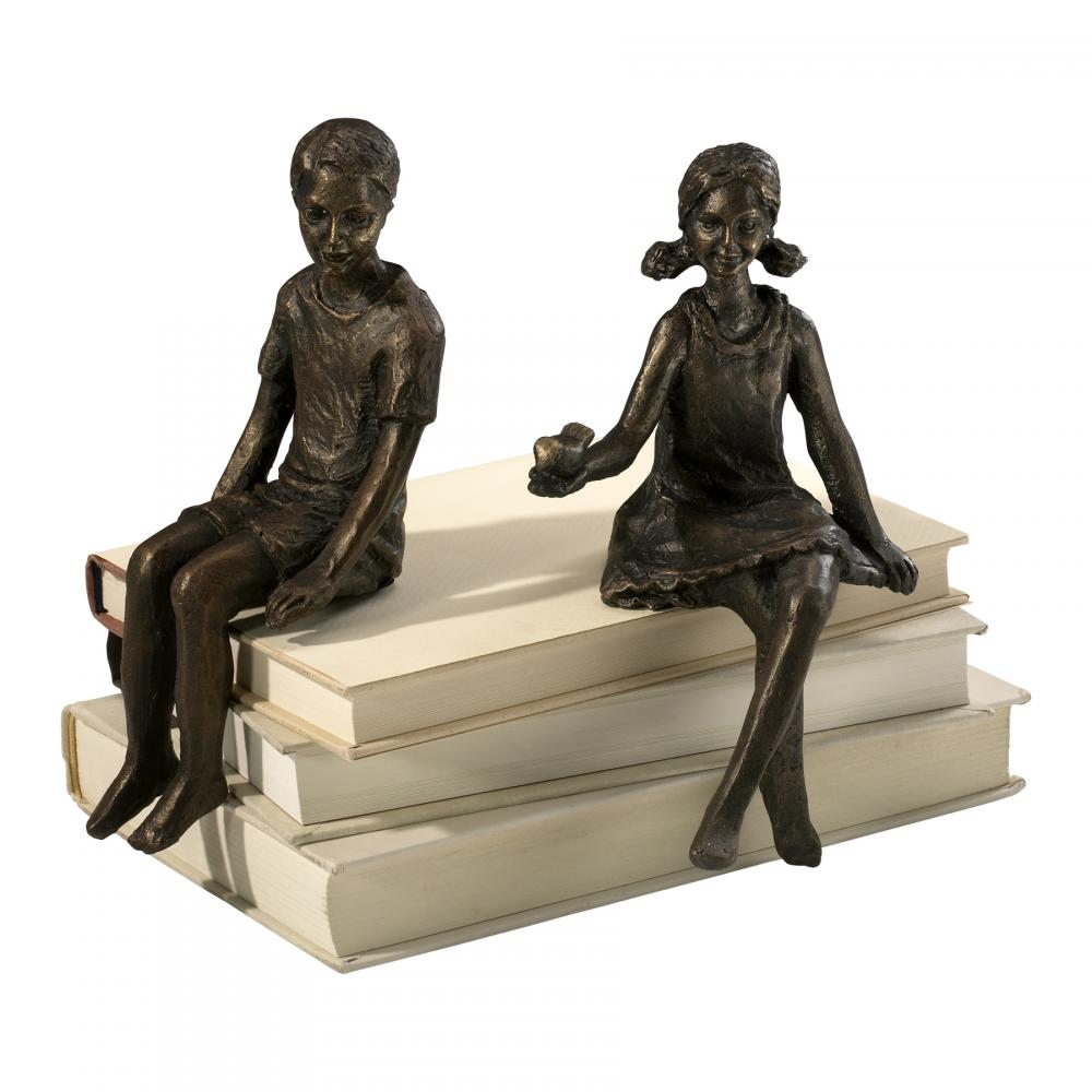 Boy Shelf Figurine