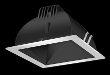RAB Lighting NDLED6SD-WYYHC-B-S - RECESSED DOWNLIGHTS 20 LUMENS NDLED6SD 6 INCH SQUARE UNIVERSAL DIMMING WALL WASHER BEAM SPREAD 270