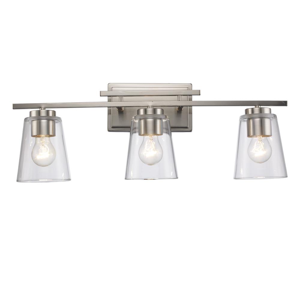 Iris Vanity Lighting Brushed Nickel
