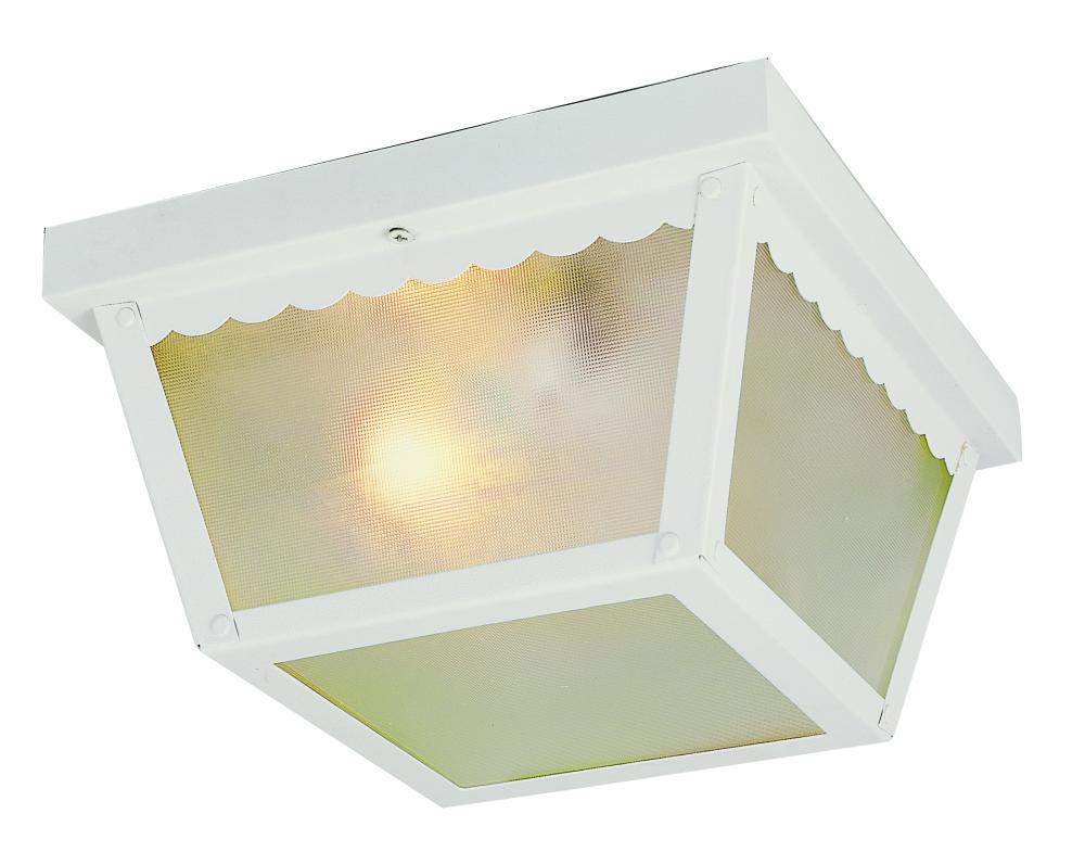 2LT FLUSH-CARPORT-SQUARE-FROST