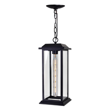 CWI Lighting 0409P6-1-101 - Blackbridge 1 Light Outdoor Black Pendant