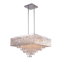 CWI Lighting 1032P22-12-601-S - Eternity 12 Light Chandelier With Chrome Finish