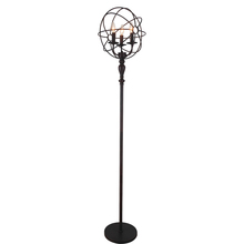 CWI Lighting 5464F14DB-3 - Arza 3 Light Floor Lamp With Brown Finish