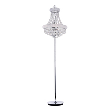 CWI Lighting 8001F18C - Empire 8 Light Floor Lamp With Chrome Finish