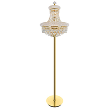 CWI Lighting 8001F18G - Empire 8 Light Floor Lamp With Gold Finish