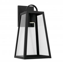 Capital 943712BK-GL - 1 Light Outdoor Wall Lantern