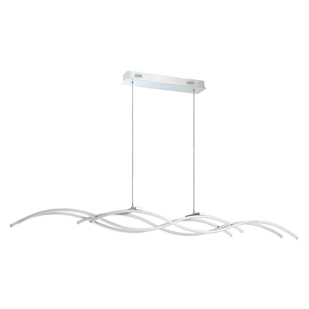 SLY, 4LT, LED PENDANT, SILVER