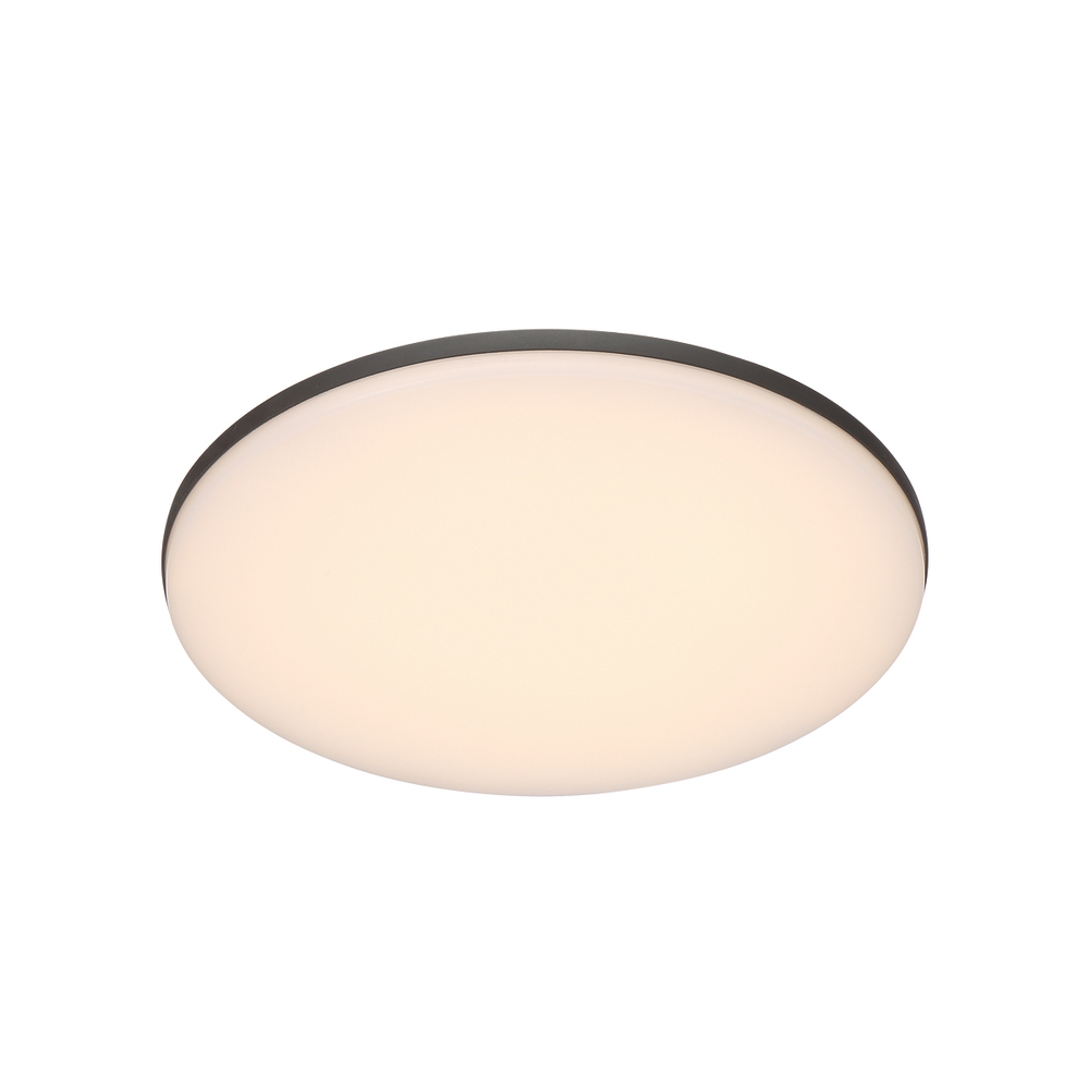 OUTDR,LED SURFACE,RND,GRAPHITE