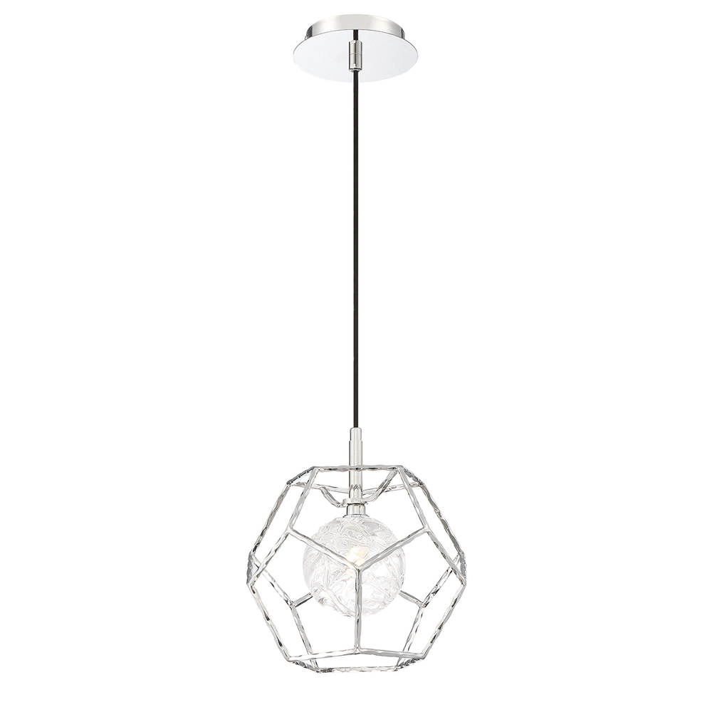 NORWAY,1LT LED PENDANT,G9,CHR