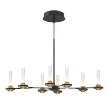 Eurofase 45714-016 - TORCIA, 8LT CHANDELIER, BLK