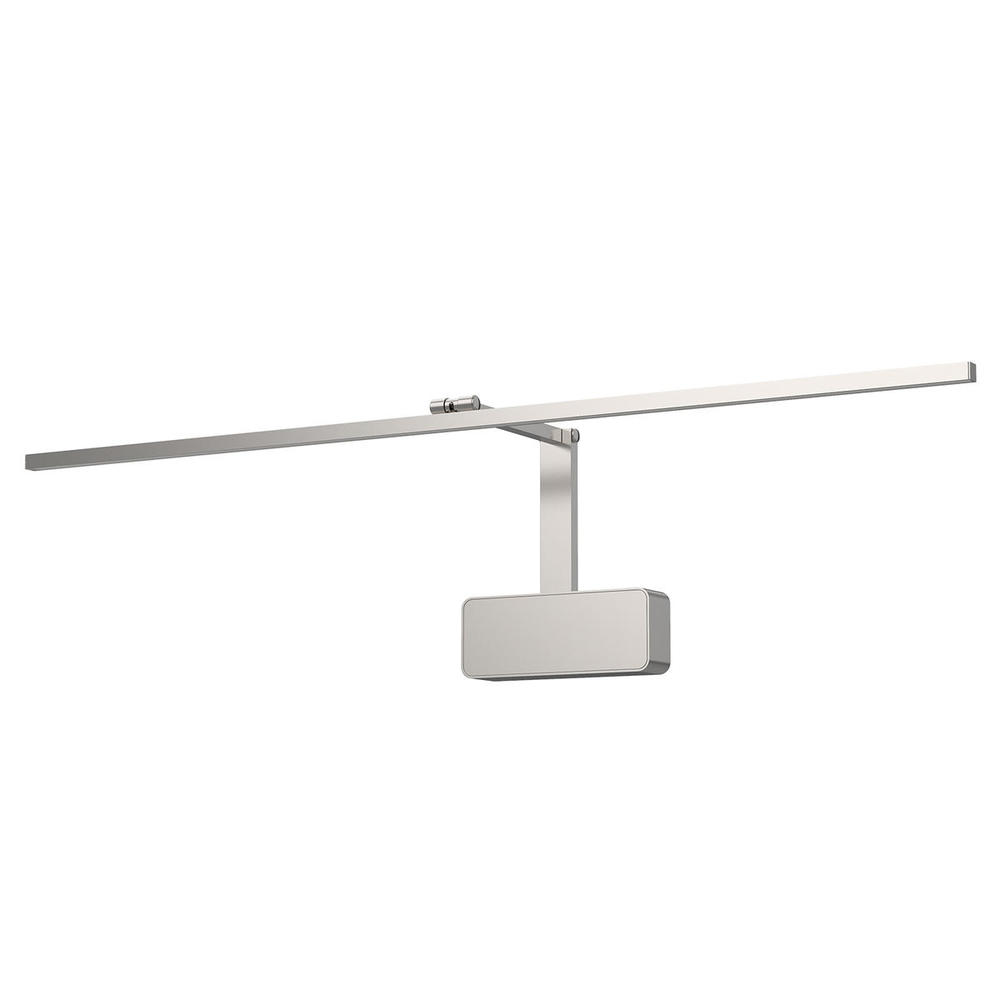 Vega Minor Picture 34-in Brushed Nickel LED Wall/Picture Light