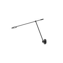 Kuzco Lighting Inc WS90101-BK - ROTAIRE SINGLE WALL SCONCE BLACK 8W, 120VAC WITH LED DRIVER, 3000K, 90CRI