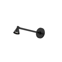 Kuzco Lighting Inc WS19914-BK - DUNE 14" WALL SCONCE BLACK 5W, 120VAC WITH LED DRIVER, 3000K, 90CRI
