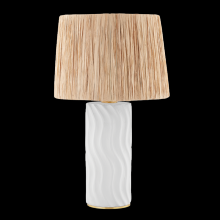 Mitzi by Hudson Valley Lighting HL722201-AGB/CWW - 1 LIGHT TABLE LAMP