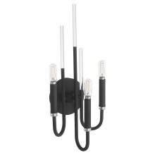 Quorum 5223-3-69 - SUMMIT 3LT WALL MOUNT - TEXTURED BLACK